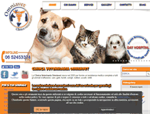 Tablet Screenshot of omniavet.it